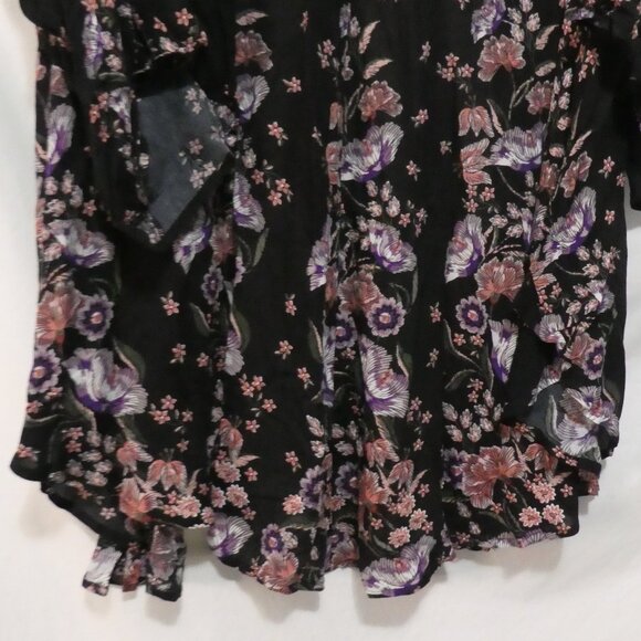 TORRID | 1/2 | Floral Open Front Kimono Jacket - Picture 15 of 16